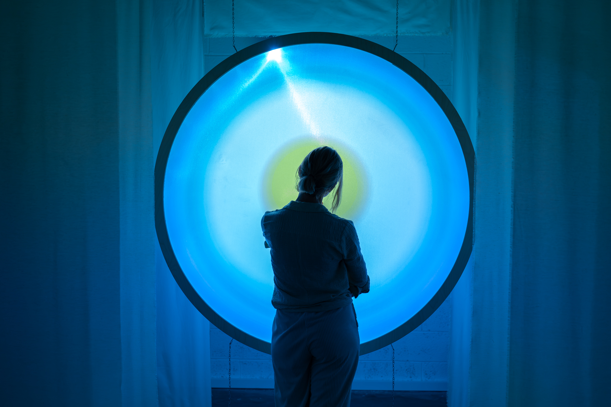 Pulse Now installation at Rothschild Residency